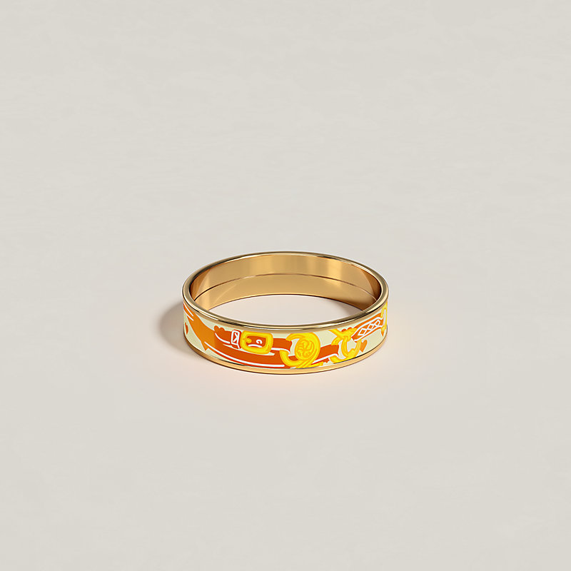 【Brides de Gala Love /Confettis】HRMES プリントリング MM Brides de Gala Love戒指，PM | Hermès 愛馬仕台灣地區官網
